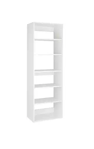 Modular Closets Shelf Tower (White, 31.5" Wide)