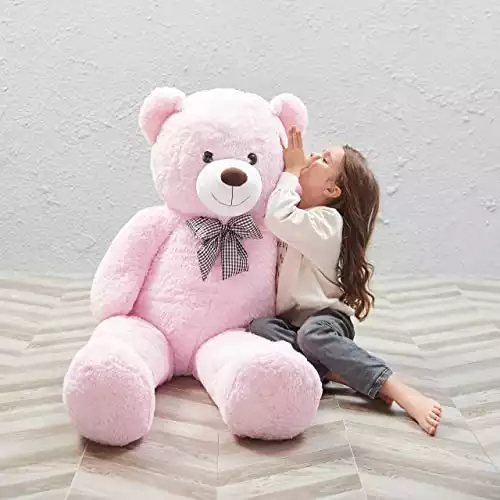 Giant 47 Inch Pink Teddy Bear